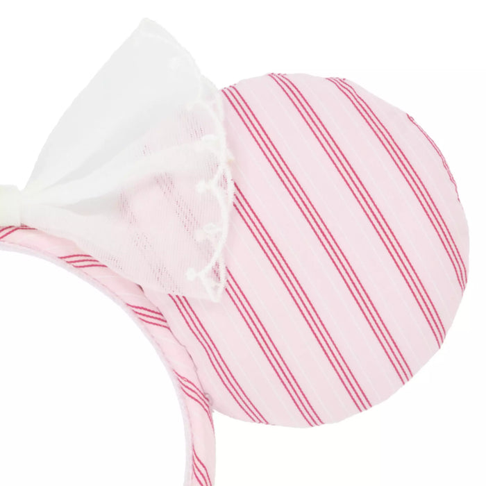 TDR - Minnie Mouse Twill Ear Headband Color: Pink (Release Date: May 28, 2026)