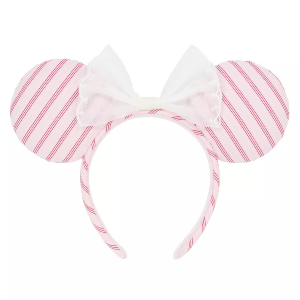 TDR - Minnie Mouse Twill Ear Headband Color: Pink (Release Date: May 28, 2026)
