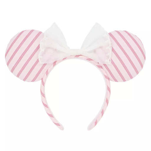 TDR - Minnie Mouse Twill Ear Headband Color: Pink (Release Date: May 28, 2026)