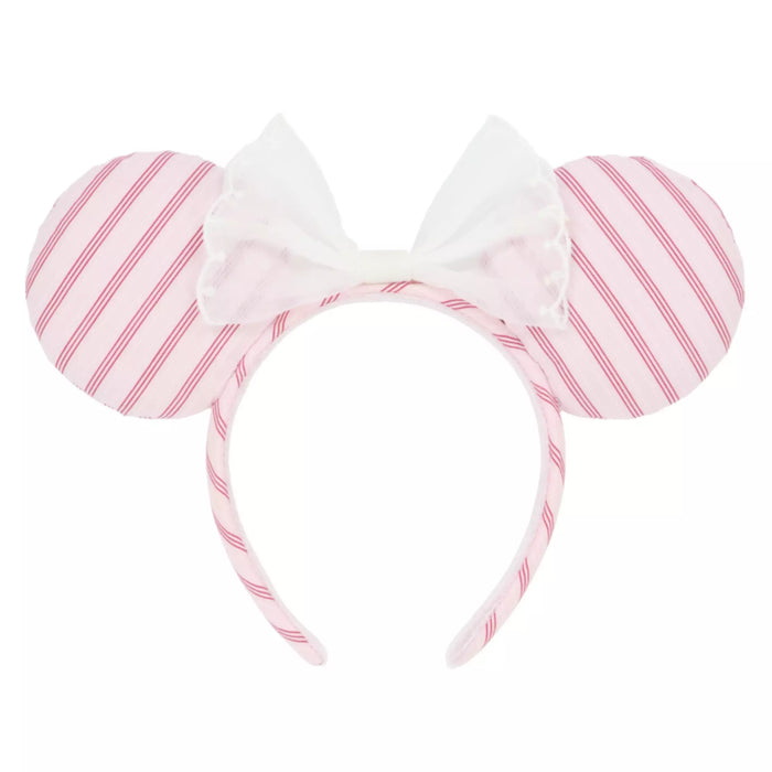 TDR - Minnie Mouse Twill Ear Headband Color: Pink (Release Date: May 28, 2026)
