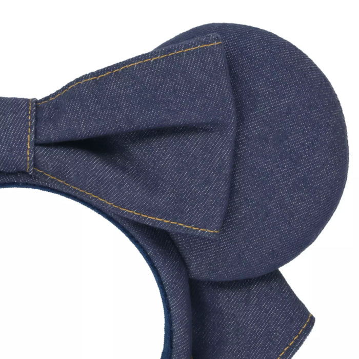 TDR - 2026 Minnie Mouse Denim Style Ear Headband Color: Navy (Release Date: Aug 13, 2026)