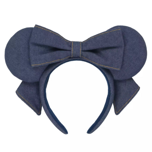 TDR - 2026 Minnie Mouse Denim Style Ear Headband Color: Navy (Release Date: Aug 13, 2026)