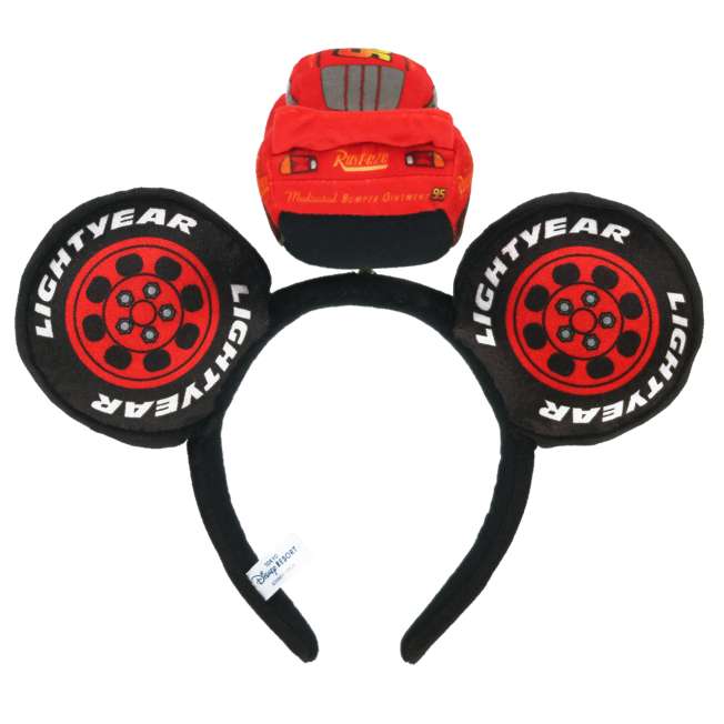 TDR - 2026 Disney Cars Lighting McQueen Ear Headband (Release Date: Aug 13, 2026)