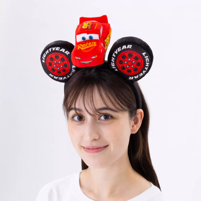 TDR - 2026 Disney Cars Lighting McQueen Ear Headband (Release Date: Aug 13, 2026)