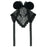 TDR - 2026 Minnie Mouse "Scarf-Like Lace" Ear Headband Color: Black (Release Date: Sep 24, 2026)