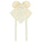 TDR - 2026 Minnie Mouse "Scarf-Like Lace" Ear Headband Color: Beige (Release Date: Sep 24, 2026)