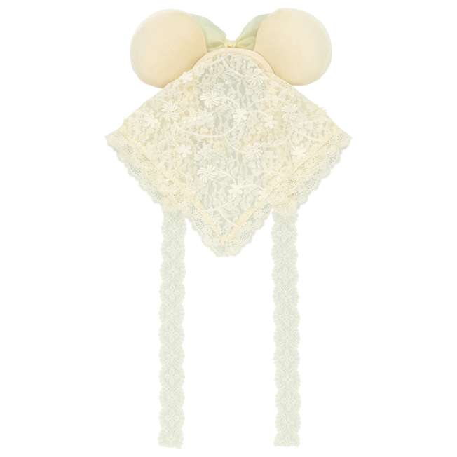 TDR - 2026 Minnie Mouse "Scarf-Like Lace" Ear Headband Color: Beige (Release Date: Sep 24, 2026)