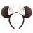 TDR - 2026 Minnie Mouse Lace Bow & Velvet Ear Headband Color: Brown (Release Date: Sep 24, 2026)