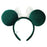 TDR - 2026 Minnie Mouse Lace Bow & Velvet Ear Headband Color: Green (Release Date: Sep 24, 2026)