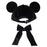 TDR 2026 Mickey Mouse with Ears Suede Hat with Big Bow for Adults Color: Black (Release Date: Oct 22, 2026)