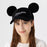 TDR 2026 Mickey Mouse with Ears Suede Hat with Big Bow for Adults Color: Black (Release Date: Oct 22, 2026)