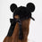 TDR 2026 Mickey Mouse with Ears Suede Hat with Big Bow for Adults Color: Black (Release Date: Oct 22, 2026)