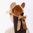TDR 2026 Mickey Mouse with Ears Suede Hat with Big Bow for Adults Color: Brown (Release Date: Oct 22, 2026)