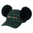 TDR 2026 Mickey Mouse Checkered Pattern with Pom Pom Ears Hat for Adults Color: Green (Release Date: Oct 22, 2026)