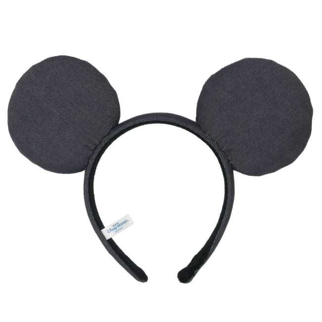 TDR - 2026 Mickey Mouse Denim-Style Fabric with Belt Ear Headband (Release Date: Oct 22, 2026)