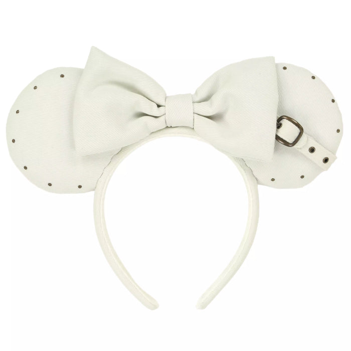 TDR - 2026 Minnie Mouse Denim-Style Fabric with Belt Ear Headband