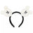 TDR - 2026 Disney Halloween x Mickey & Minnie Mouse 'Scared Ghost & Pumpkin Lantern Collection x 2 Ghosts Headband (Release Date: Sept 15, 2026)