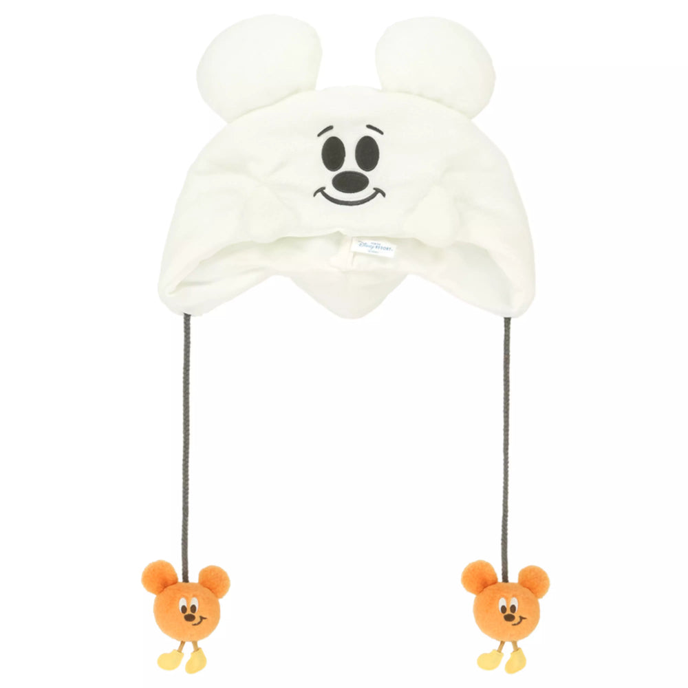 TDR - 2026 Disney Halloween x Mickey & Minnie Mouse 'Scared Ghost & Pumpkin Lantern Collection x Fan Cap (Release Date: Sept 15, 2026)