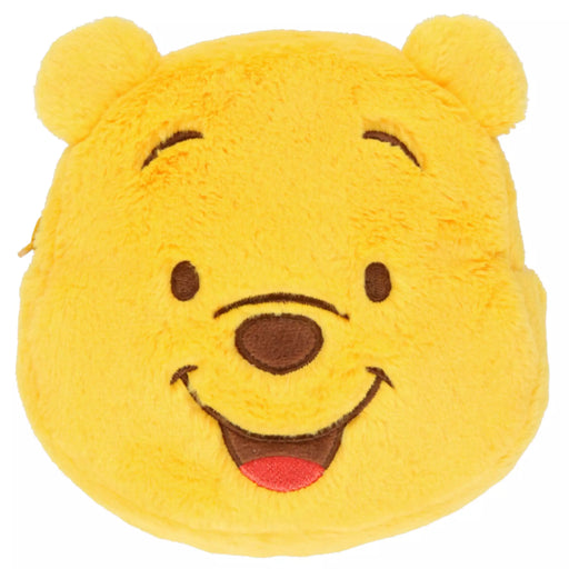 TDR - Winnie the Pooh Big Face fluffy Pouch (Release Date: Aug 15, 2024)