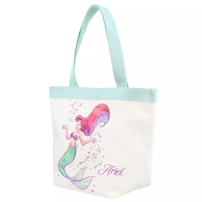TDR- The Little Mermaid Ariel "Water Color" Design Tote Bag Size M (Release Date: Sept 19, 2024)