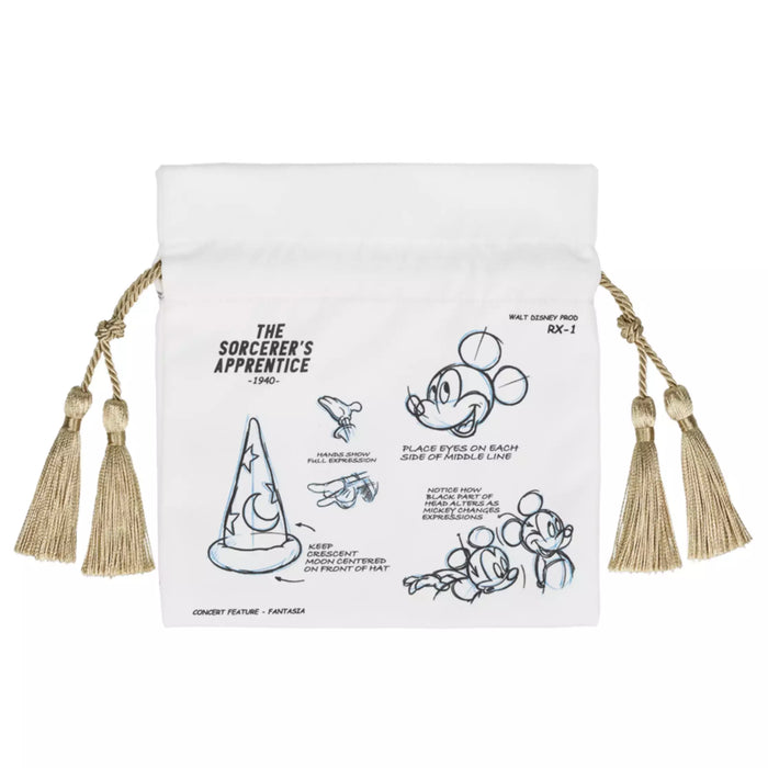 TDR - Sketches of Mickey Mouse The Sorcerer's Apprentice Drawstring Bags Set (Release Date: Nov 14, 2024)