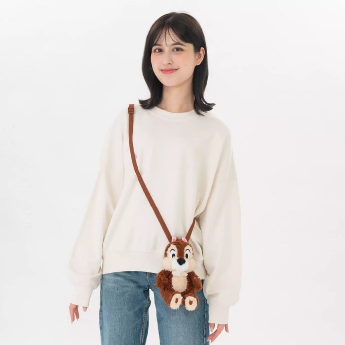 TDR - Chip "Fluffy Plushy" Plush Toy Shaped Shoulder Bag (Release Date: Nov 28, 2024)