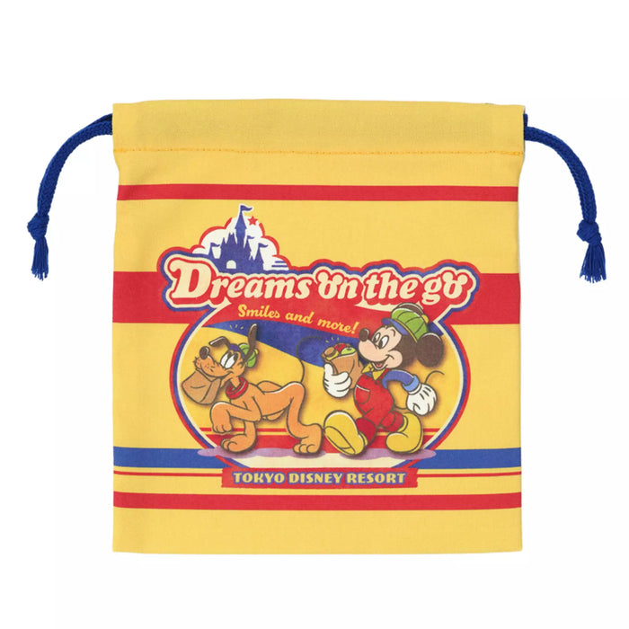 TDR - Disney Characters Grocery Store Themed Collection x Mickey & Friends Drawstring Bags Set (Release Date: July 17, 2025)