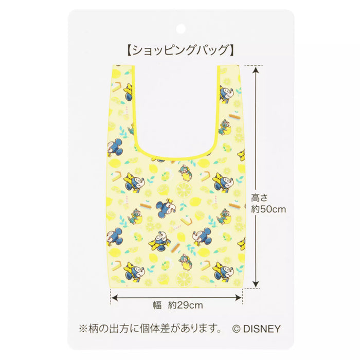 TDR - Mickey & Minnie Mouse "Lemony Dreams" Collection x Foldable Shopping Bag (Release Date: Apr 24, 2025)