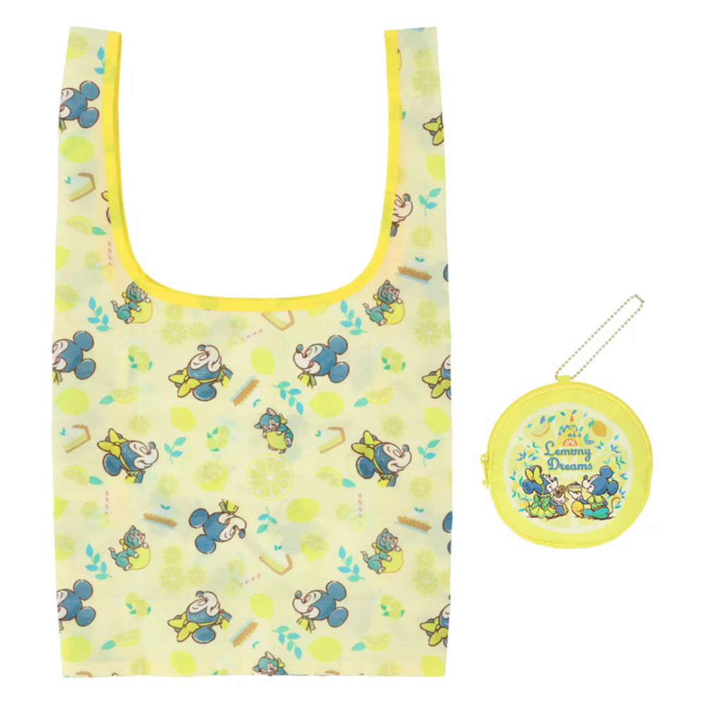 TDR - Mickey & Minnie Mouse "Lemony Dreams" Collection x Foldable Shopping Bag (Release Date: Apr 24, 2025)