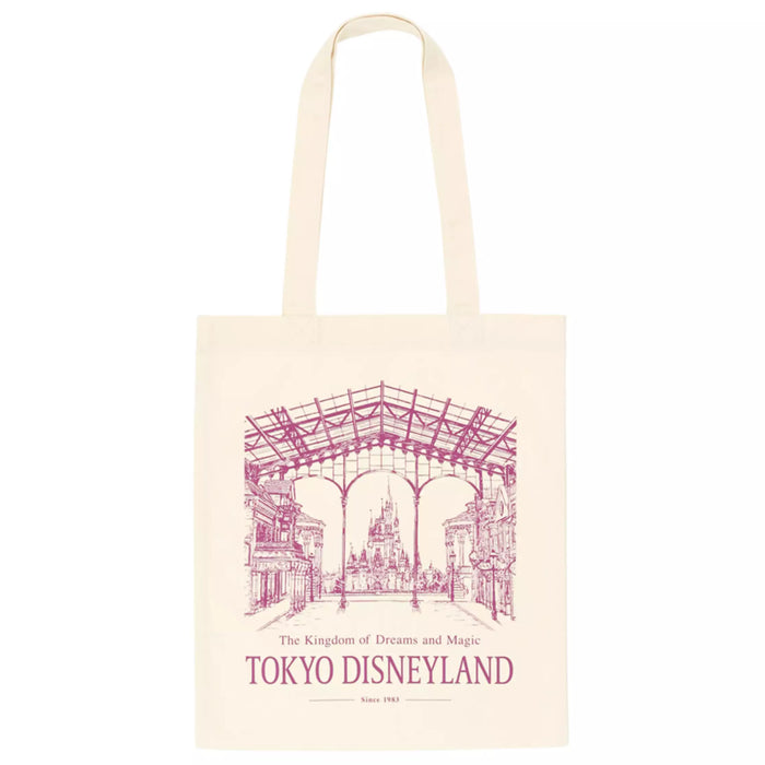 TDR - Tokyo Disneyland "The Kingdom of Dreams and Magic" Tote Bag (Release Date: Aug 7, 2025)