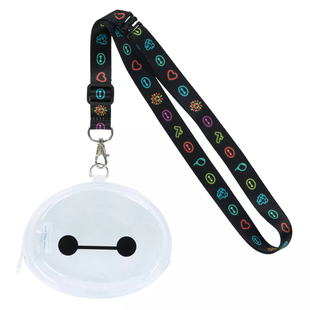 TDR - Colorful Neon & Baymax Themed Collection x Big Hero 6 Baymax Big Face Shoulder Bag (Release Date: July 1, 2025)