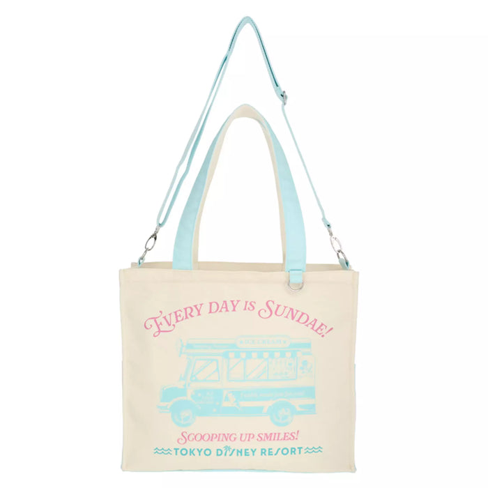 TDR - Mickey & Friends "SUNNY SUNNY Summer" Collection x Mickey & Friends 2 Ways Tote Bag (Release Date: Jun 5. 2025)