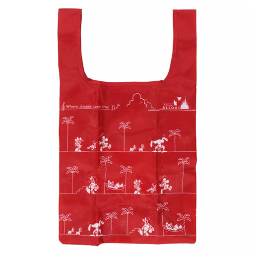 TDR - Tokyo Disney Resort Foldable Eco/Shopping Bag Color: Red (Release Date: Oct 9, 2025)