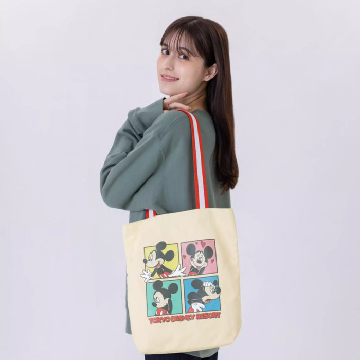 TDR - Mickey Mouse 4 Emoji Faces Tote Bag (Release Date: Oct 16, 2025)