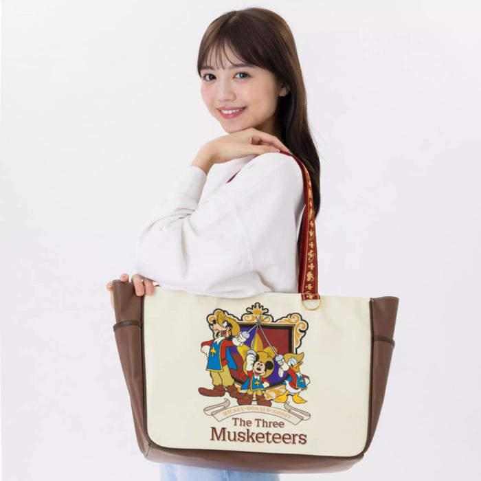TDR - Mickey. Donald. Goofy. The Three Musketeers Collection x Tote Bag (Release Date: Oct 9, 2025)