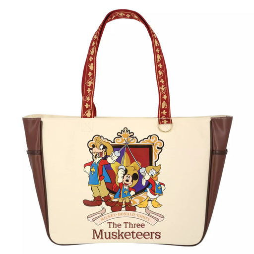 TDR - Mickey. Donald. Goofy. The Three Musketeers Collection x Tote Bag (Release Date: Oct 9, 2025)