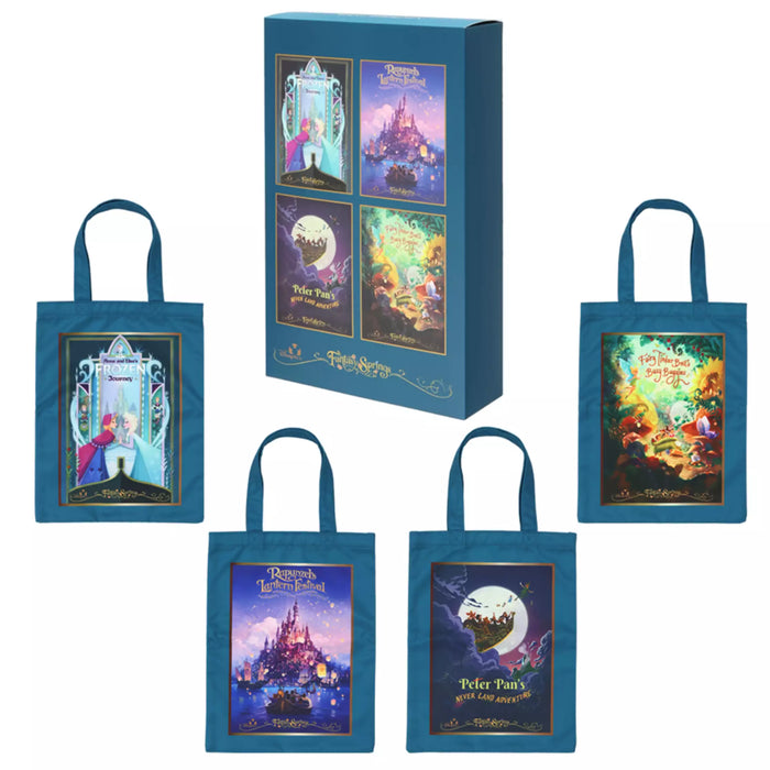 TDR - Fantasy Springs Collection x Mystery Tote Bag Whole Set of 4 (Release Date: Oct 30, 2025)