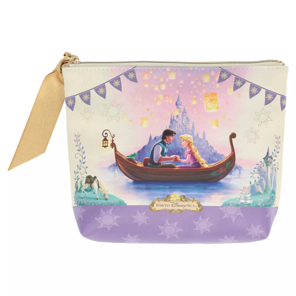 TDR - Fantasy Springs "Rapunzel’s Lantern Festival" Collection x Rapunzel & Flynn Rider Pouch (Release Date: Oct 30, 2025)