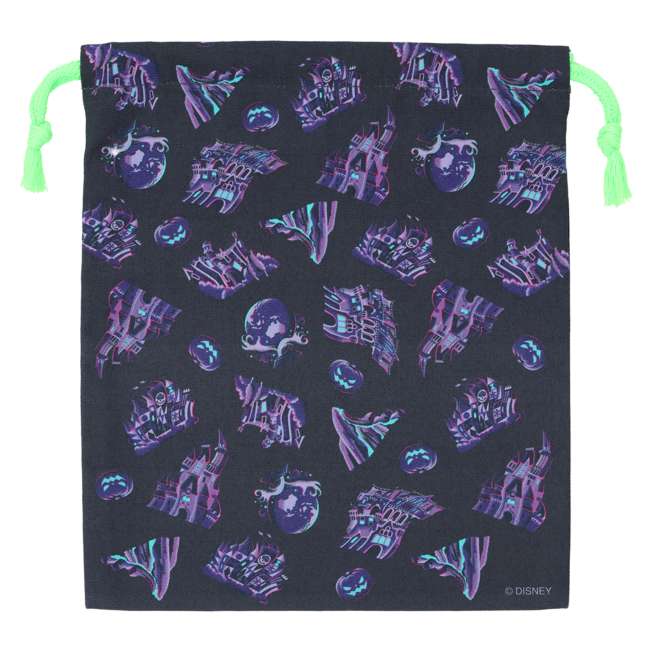 TDR - 2025 Mickey & Friends Disney Halloween "Happy Haunting!" Collection x Drawstring Bag (Release Date: Sept 16, 2025)