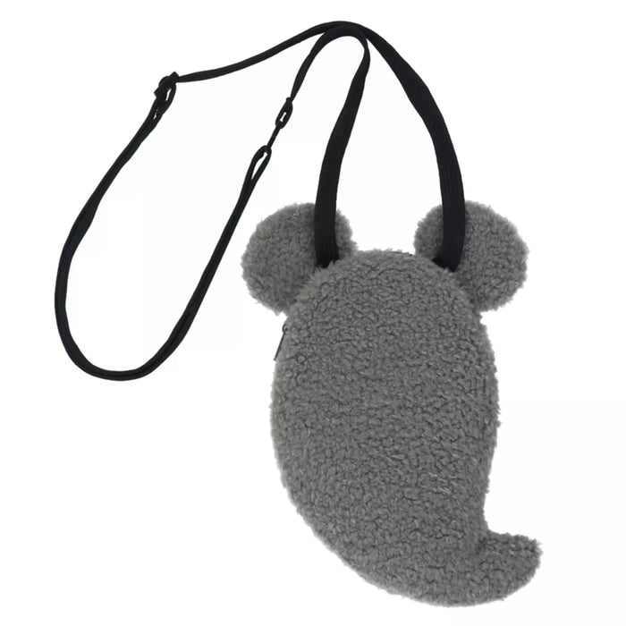 TDR - 2025 Mickey & Friends Disney Halloween "Spook Ghost Night!" Collection x Mickey Mouse Ghost Fluffy Shoulder Bag (Release Date: Sept 16, 2025)