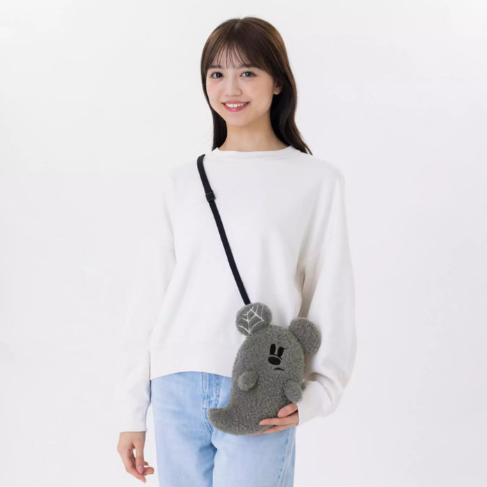 TDR - 2025 Mickey & Friends Disney Halloween "Spook Ghost Night!" Collection x Mickey Mouse Ghost Fluffy Shoulder Bag (Release Date: Sept 16, 2025)