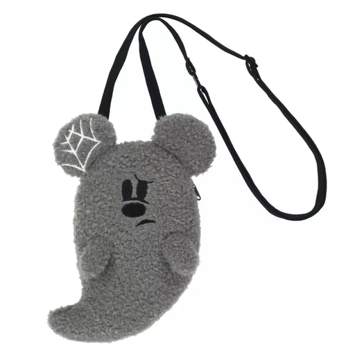 TDR - 2025 Mickey & Friends Disney Halloween "Spook Ghost Night!" Collection x Mickey Mouse Ghost Fluffy Shoulder Bag (Release Date: Sept 16, 2025)