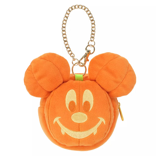 TDR - 2025 Mickey & Friends Disney Halloween "Spook Ghost Night!" Collection x Mickey Mouse Jack-o’-Lantern Shaped Pouch (Release Date: Sept 16, 2025)