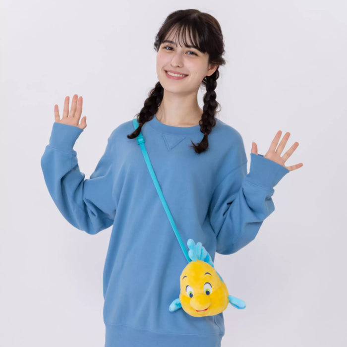 TDR - Tokyo Disney Sea's 24th Anniversary "Mermaid Lagoon" Collection x Flounder Shaped Shoulder Bag (Release Date: Sept 4, 2025)