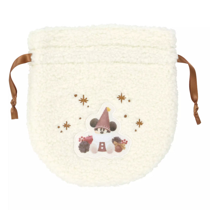 TDR - 2025 Mickey Christmas fairy "Lil Lin Lin" Merry Jolly Days Collection x Drawstring Bags Set of 2 (Release Date: Nov 10, 2025)