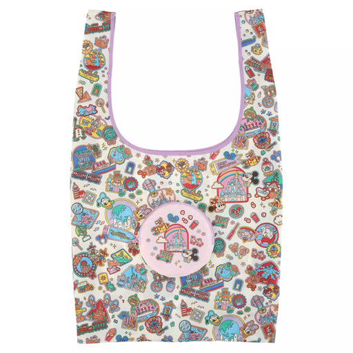TDR - 2026 Motifs at Tokyo Disneyland & Tokyo Disney Sea x Mickey Mouse and Friends Foldable Shopping Bag (Release Date: Jul 16, 2026)