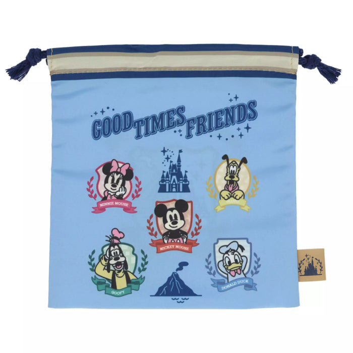 TDR - 2026 Mickey & Friends "Good times Friends" Collection x Drawstring Bags Set of 3 (Release Date: Apr 23, 2026)