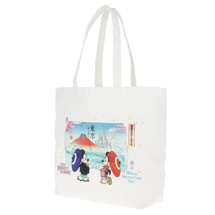 TDR - Japanese-Theme Mickey & Minnie 2026 x Tote Bag (Release Date: June 4, 2026)