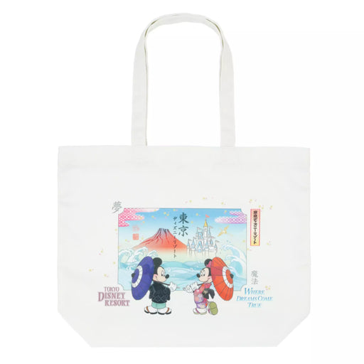 TDR - Japanese-Theme Mickey & Minnie 2026 x Tote Bag (Release Date: June 4, 2026)