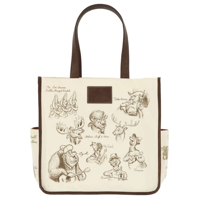 TDR - 2026 Sketches of Country Bear Theater Tote Bag (Release Date: Sep 24, 2026)